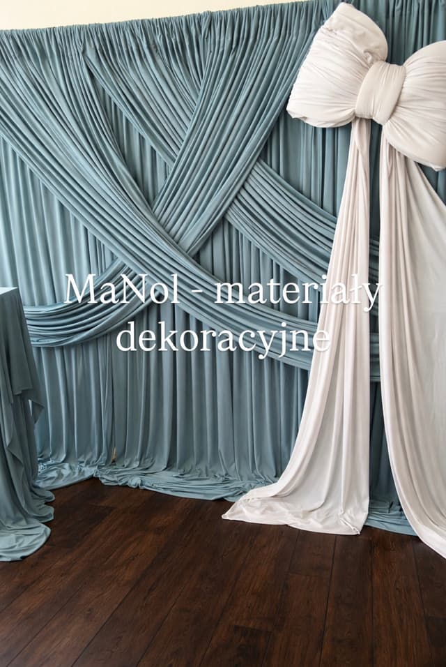 Kurtyna bez prasowania -  szałwia — MaNol MD